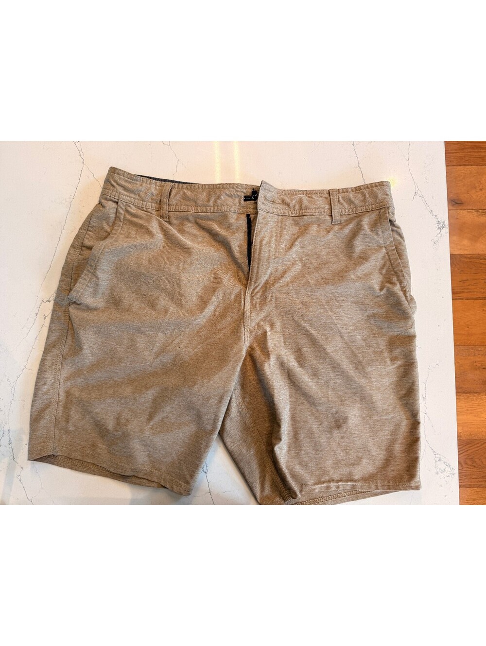 O'Neill Hybrid Shorts, Heather Tan, Size 34
